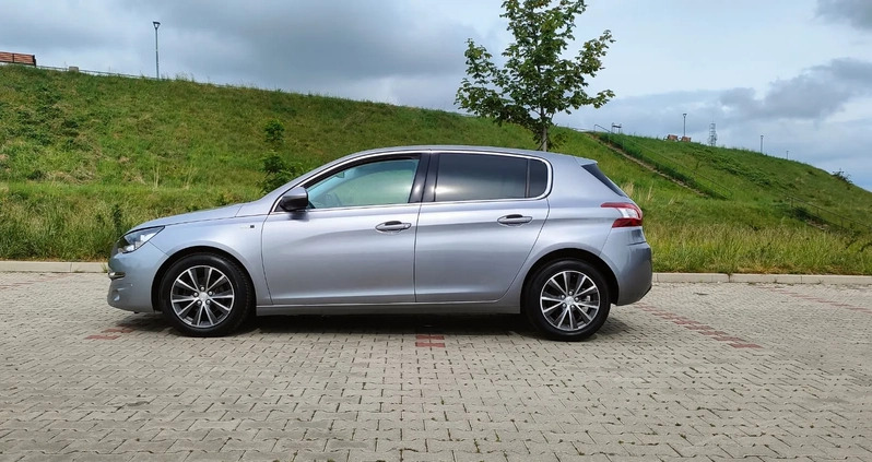 Peugeot 308 cena 28990 przebieg: 163200, rok produkcji 2015 z Kazimierza Wielka małe 326